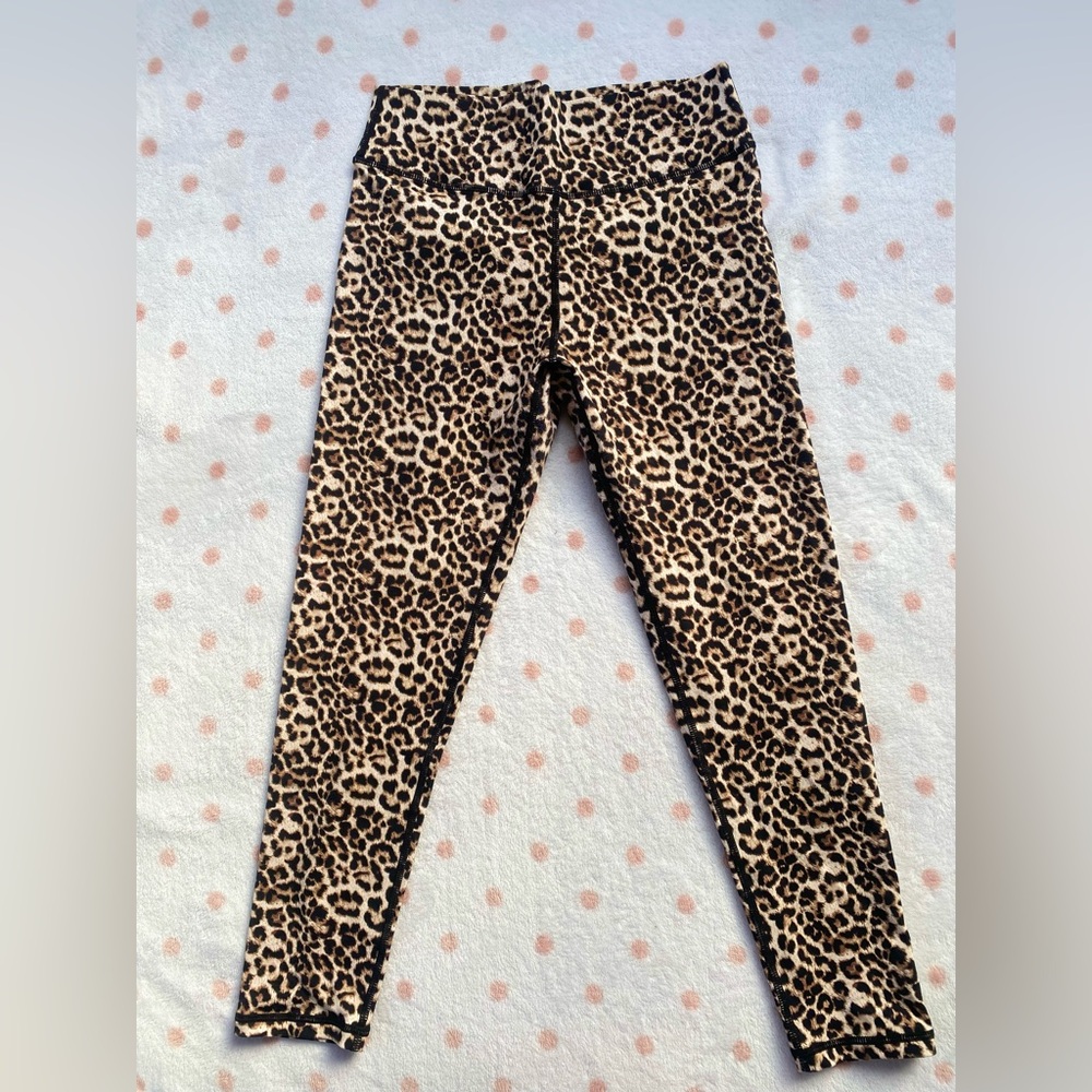 Zyia active wear panther print leggings